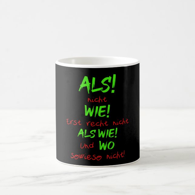 Taza De Café Profesor alemán de gramática (Centro)
