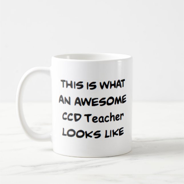 Taza De Café profesor ccd, impresionante (Izquierda)