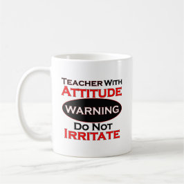 Taza De Café Profesor con actitud