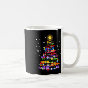 Taza De Café Profesor Crayon Árbol de Navidad enciende escuela 