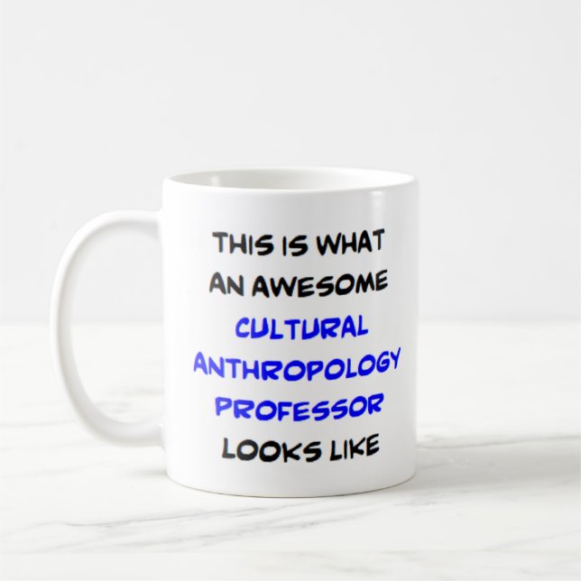 Taza De Café profesor de antropología cultural, impresionante (Izquierda)