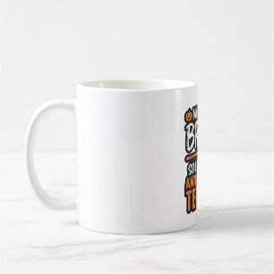 Taza De Café Profesor de Antropología Escoba de Halloween Rota