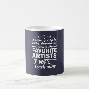 Taza De Café Profesor de arte