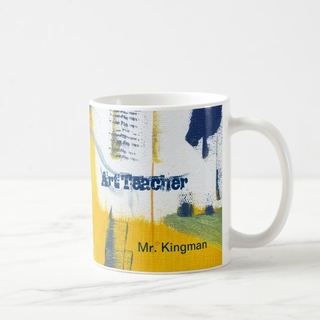 Taza De Café Profesor de arte (Derecha)