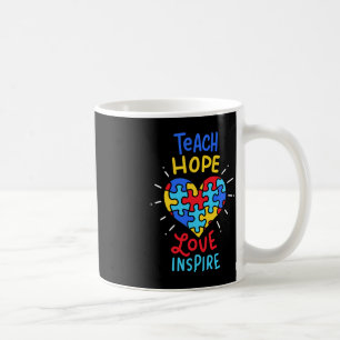 Taza De Café Profesor de Autism Awareness