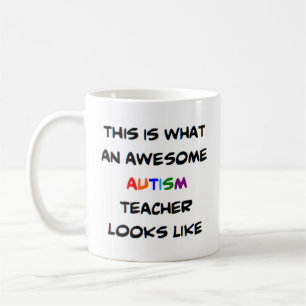 Taza De Café profesor de autismo, impresionante