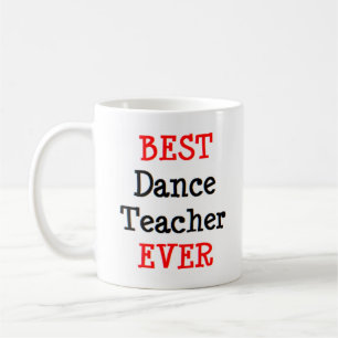 Taza De Café profesor de baile, mejor