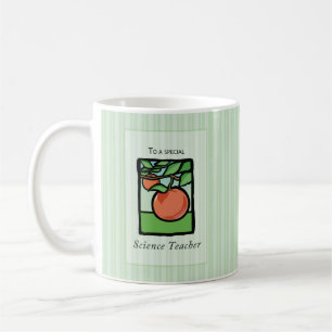Taza De Café Profesor de Ciencia Gracias Mug Regalo, Apple