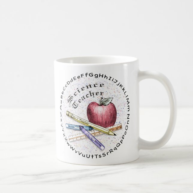 Taza De Café Profesor de Ciencias (Derecha)