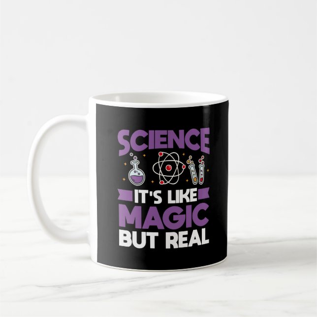 Taza De Café Profesor de Ciencias Biológicas Estudiante Química (Izquierda)