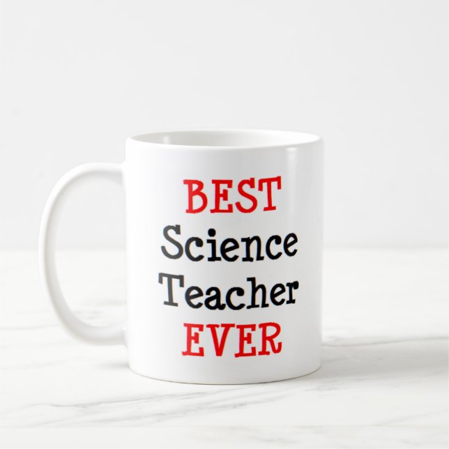 Taza De Café profesor de ciencias, mejor (Izquierda)