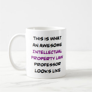Taza De Café profesor de derecho de propiedad intelectual, impr