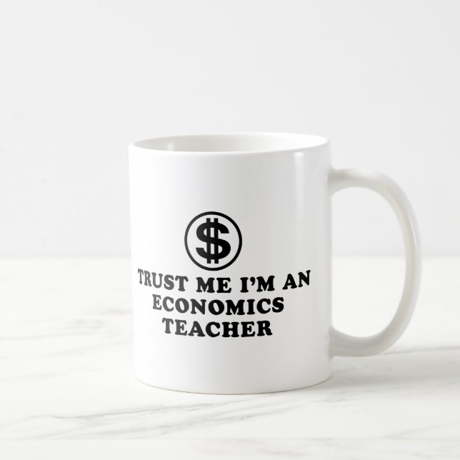 Taza De Café Profesor de economía (Derecha)