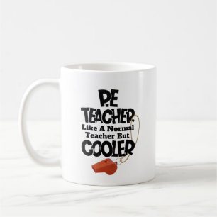 Taza De Café Profesor de Educación Física Como un Profesor Norm