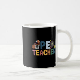 Taza De Café Profesor de Educación Física Fútbol Bysketbyll Apl