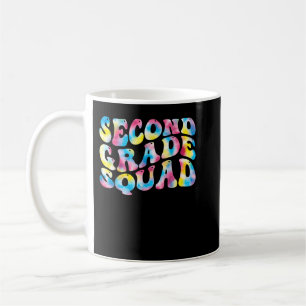 Taza De Café Profesor de escuadrón de segundo grado de vuelta a