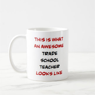Taza De Café profesor de escuela de comercio, impresionante