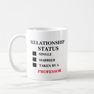 Taza De Café Profesor de estado de relación