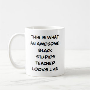 Taza De Café profesor de estudios negros, impresionante