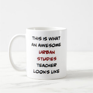 Taza De Café profesor de estudios urbanos, impresionante