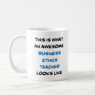 Taza De Café profesor de ética empresarial, impresionante