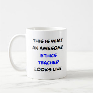 Taza De Café profesor de ética, impresionante