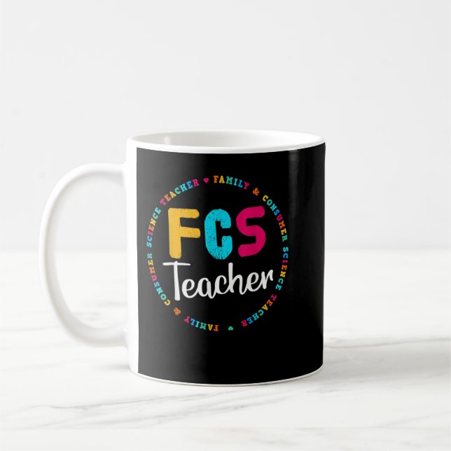 Taza De Café Profesor de FCS Tee - Profesor electivo - Docente  (Izquierda)