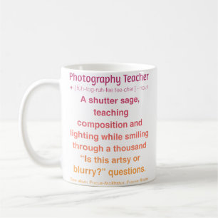 Taza De Café Profesor de Fotografía