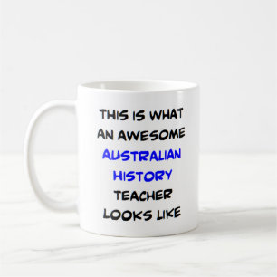 Taza De Café profesor de historia australiano, impresionante