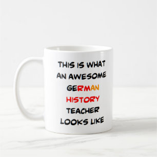 Taza De Café profesor de historia de alemania, impresionante