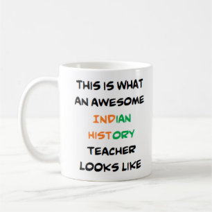 Taza De Café profesor de historia india, impresionante