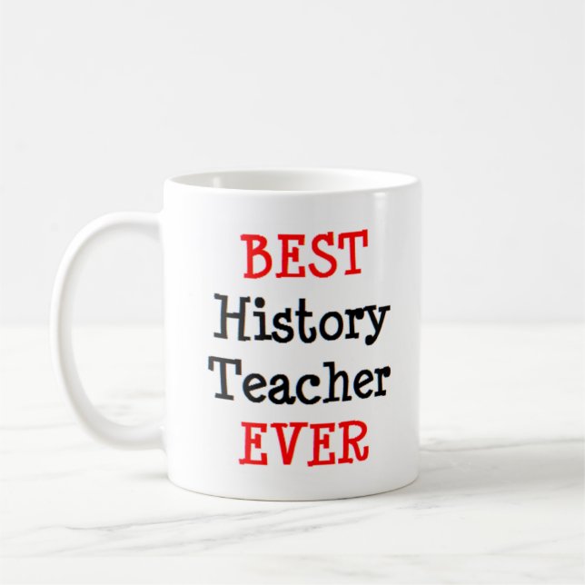 Taza De Café profesor de historia, mejor (Izquierda)