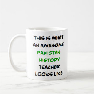 Taza De Café profesor de historia paquistaní, impresionante