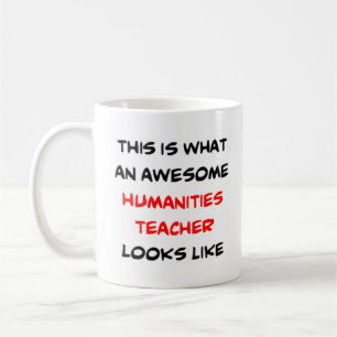 Taza De Café profesor de humanidades, impresionante