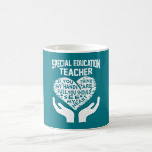 Taza De Café Profesor de la educación especial
