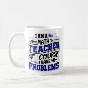 Taza De Café Profesor de matemáticas Jest