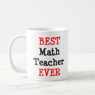 Taza De Café profesor de matemáticas, mejor