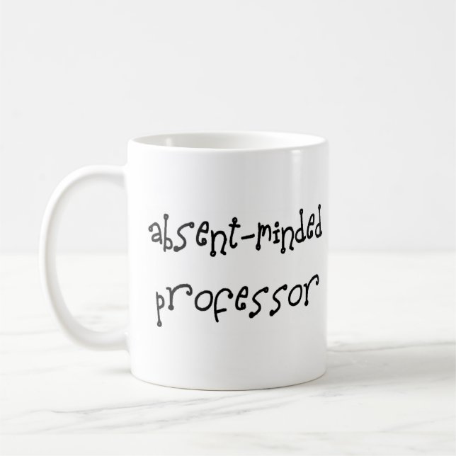 Taza De Café profesor, de mente ausente (Izquierda)