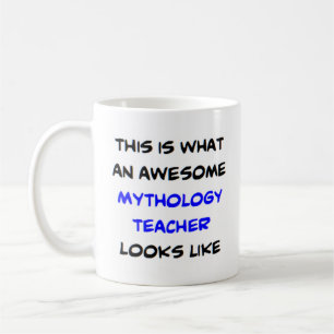 Taza De Café profesor de mitología, impresionante
