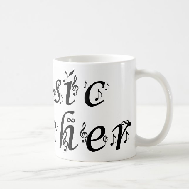 Taza De Café Profesor de música (Derecha)