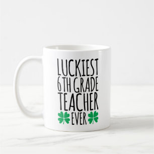 Taza De Café Profesor de sexto grado más afortunado de la histo