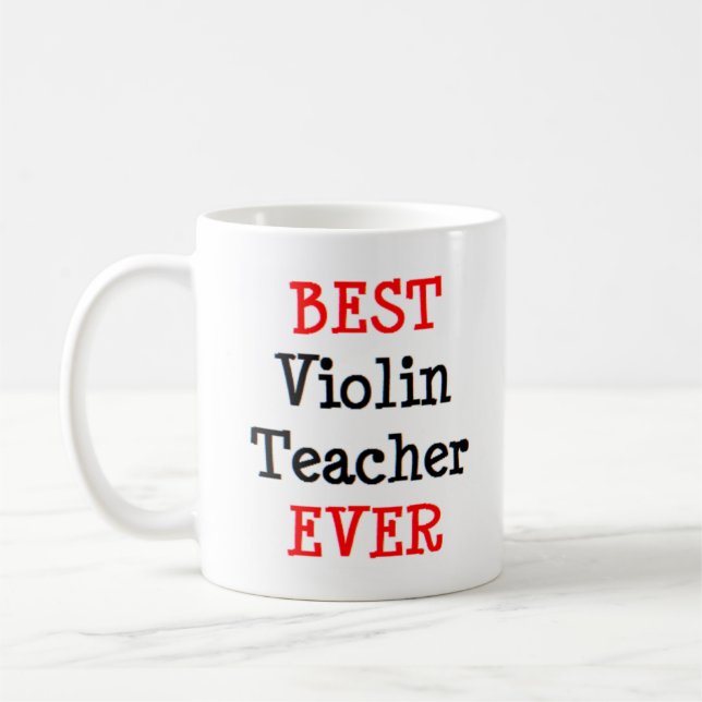 Taza De Café profesor de violín, mejor (Izquierda)