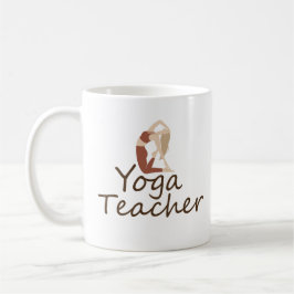 Taza De Café Profesor de Yoga 