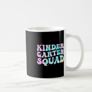 Taza De Café Profesor del escuadrón de jardín de infancia niños
