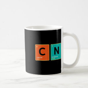 Taza De Café Profesor divertido ciencia período meme vintage re