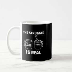 Taza De Café Profesor Empleo Artista Pintor Para Profesor De Ar
