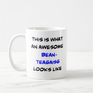 Taza De Café profesor escocés bean-teagaisg, increíble