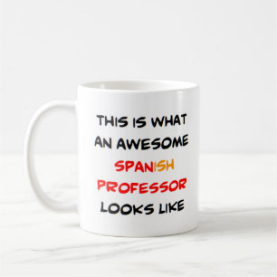 Taza De Café profesor español, impresionante