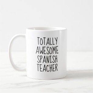 Taza De Café Profesor español totalmente increible gracioso