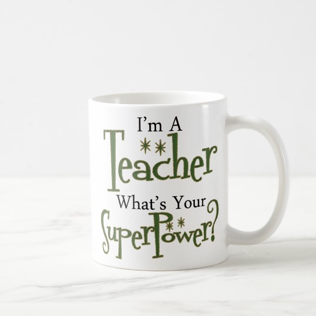Taza De Café Profesor estupendo (Derecha)